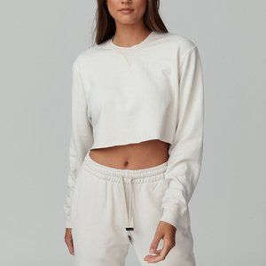 Talentless Womens Cropped Crew Neck